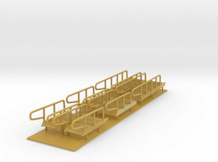 1/96 scale Bear/Famous Class - Stairs set 3d printed 