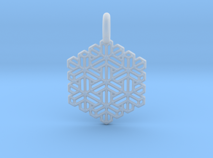 Snow Crystal 3d printed