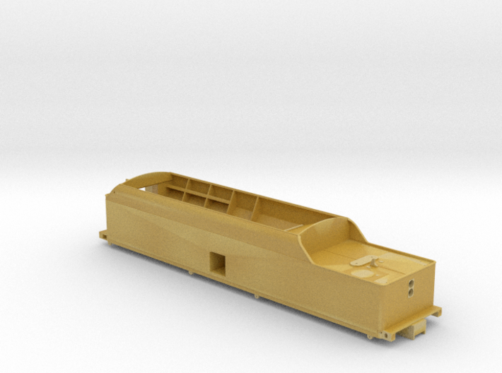 HO Scale Chessie Steam Special Auxiliary Tender 3d printed 