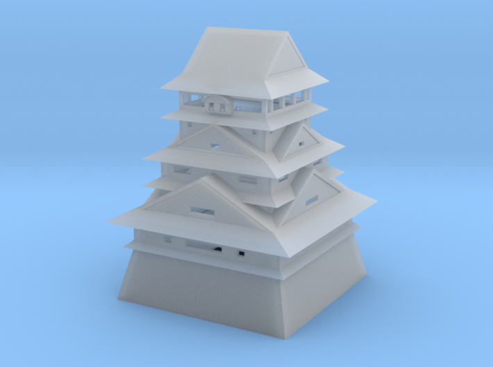 Kumamoto Castle 3d printed