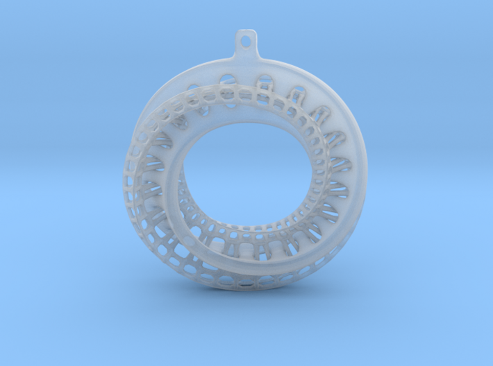 Moebius Pendant/Keychain 3d printed