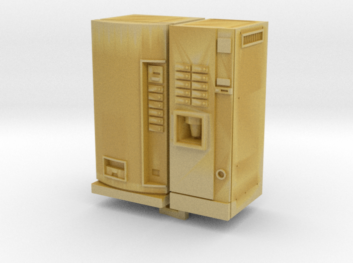 HO/OO Coffee And Can Vending Machine 3d printed