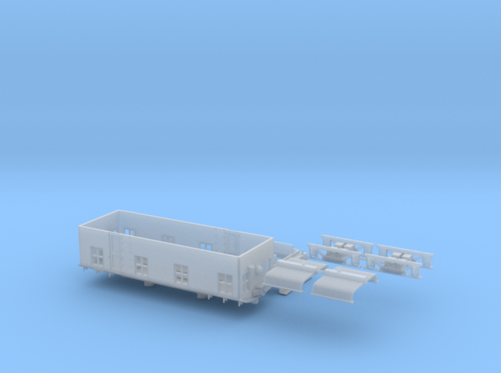 CNJ 1000 For Bachmann 44 Ton Switcher Frame 3d printed