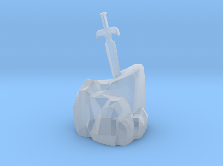 Sword In The Stone 3d printed