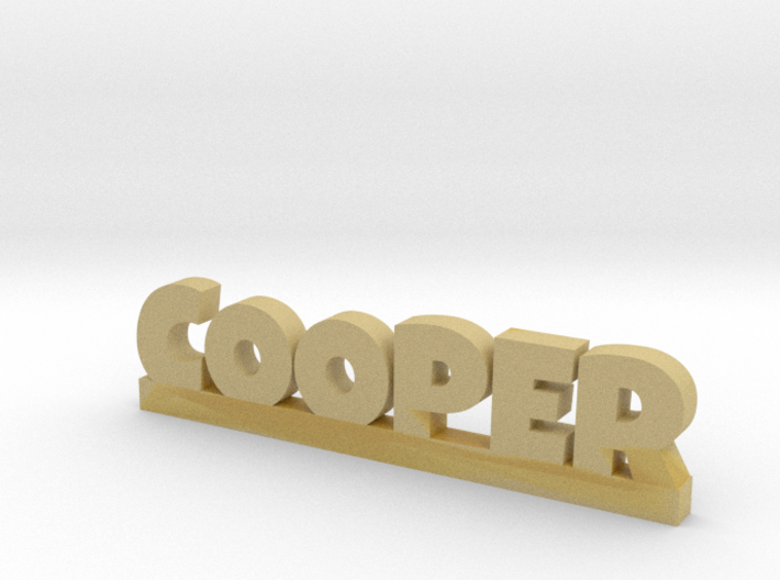 COOPER Lucky 3d printed
