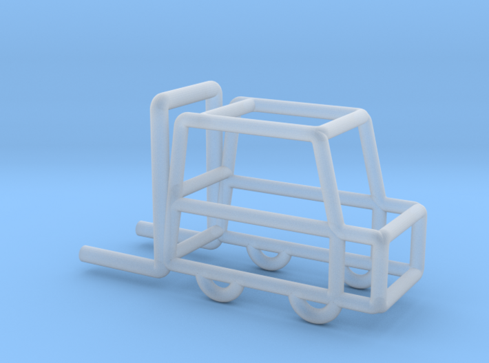 Fork-lift Truck scale 1:100 3d printed