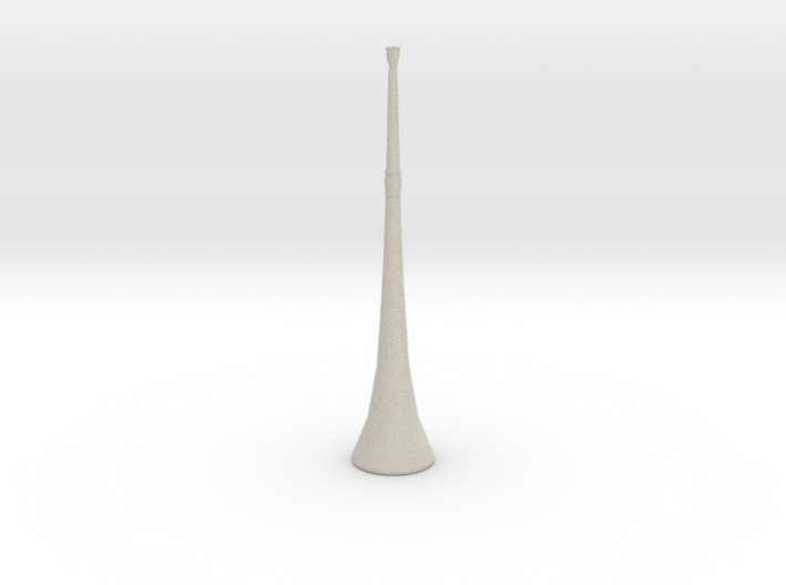 Vuvuzela (1:5) 3d printed