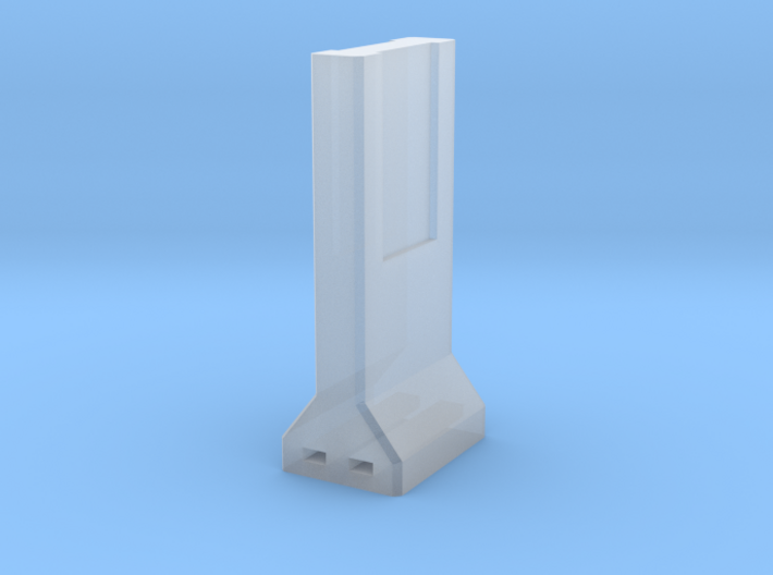 Concrete Retaining Wall (Single) 3d printed
