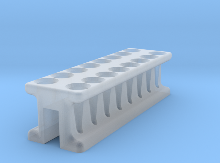 8-Tube PCR Strip Magnetic Concentrator Stand V1 3d printed