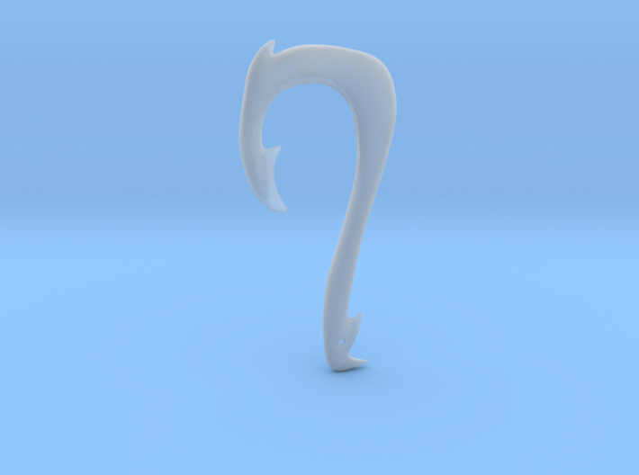 Magical Hook Pendant 3d printed