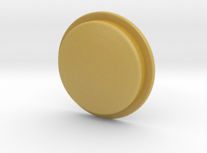 TLF# -  Shabby Button 3d printed 