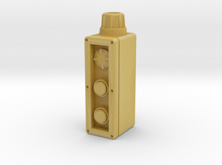 Industrial control box 1:4 scale 3d printed