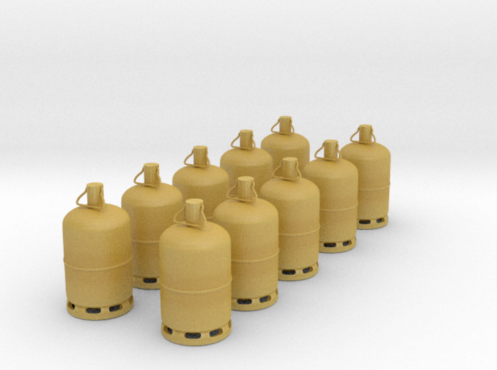 1/43 bouteille de gaz / gas bottle 3d printed