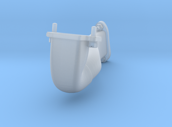 Le Rhone- 80hp - Intake Assembly - 1:4 Scale 3d printed