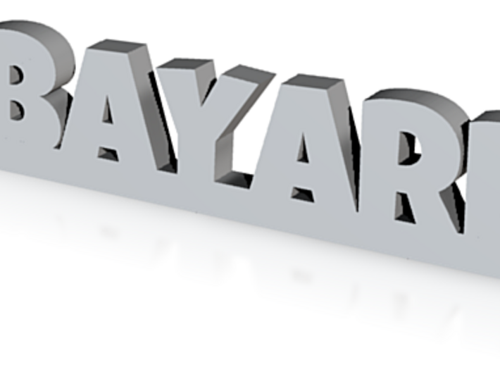 BAYARD Keychain Lucky 3d printed