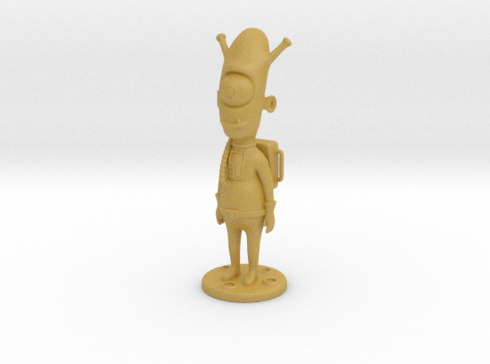 Alien toy figure 3d printed