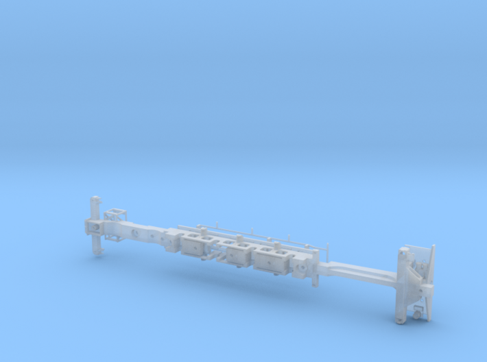 HO Scale Reading T1 Frame Assembly 3d printed
