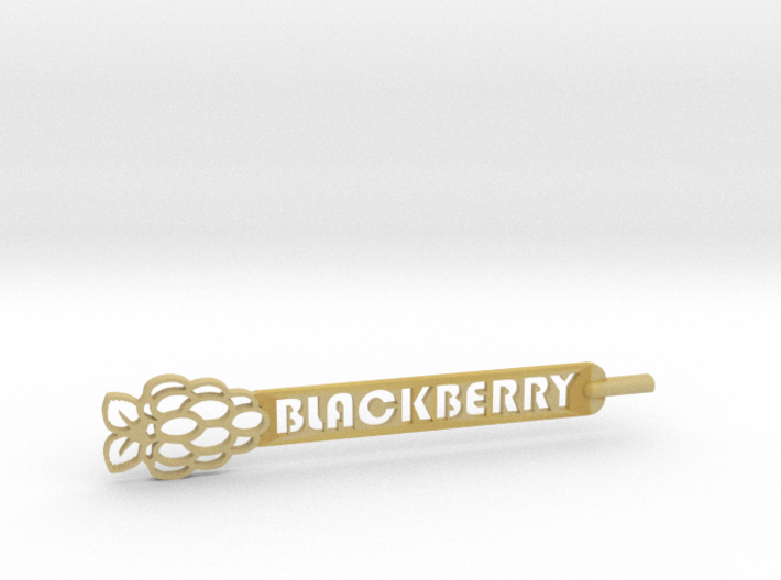 Blackberry Plant Stake (Plant Sign, Garden Sign) 3d printed