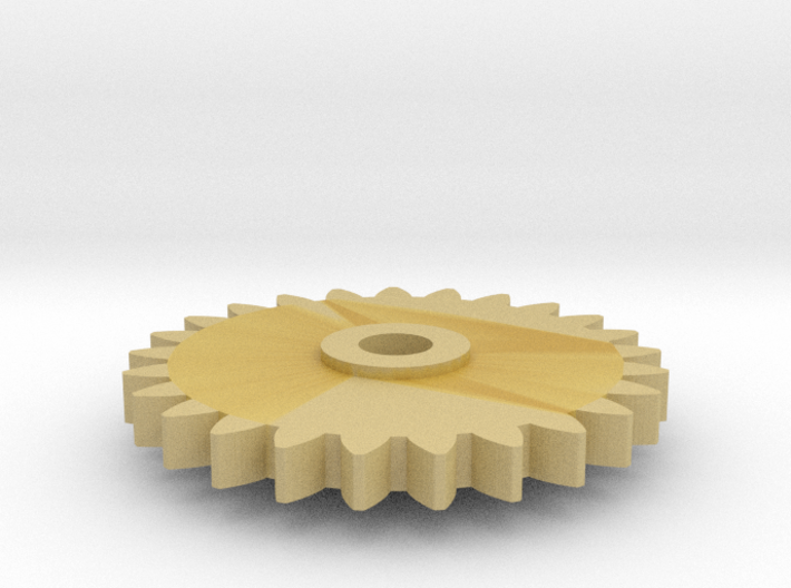 Lower Sled Gear for CD Player 3d printed 