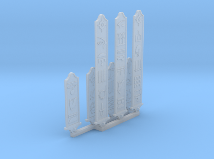 Egyptian Cartouches 28mm Scale 3d printed