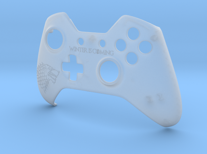 Xbox One &quot;Winter is Coming&quot; Controller Faceplate 3d printed