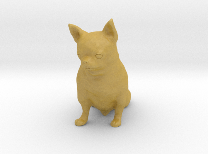Scanned Chihuahua Dog -887 3d printed