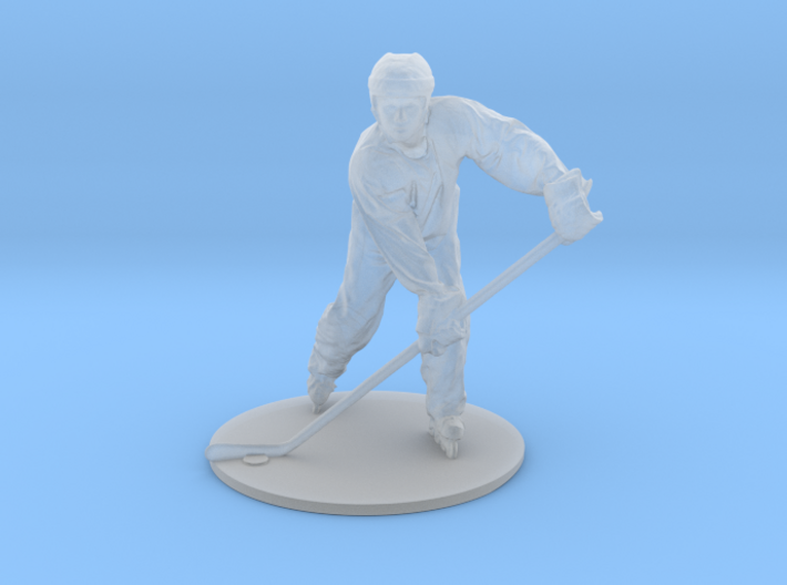 Scanned Hockey Player -13CM High 3d printed