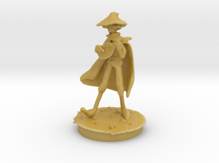 Roland the bard 3d printed 