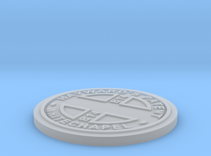1:9 Scale Customizable Hayward manhole cover 3d printed