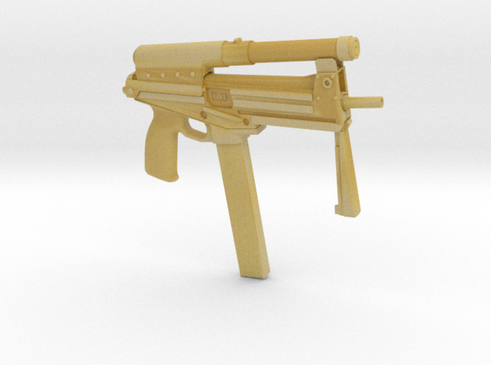 1/6 jatimatic smg 57.5mm final version..as used in 3d printed 