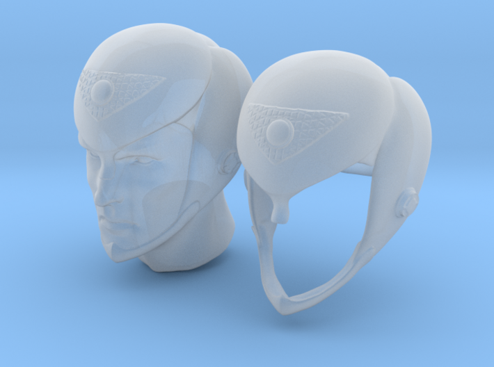 romulan helmets 1:6 scale 3d printed