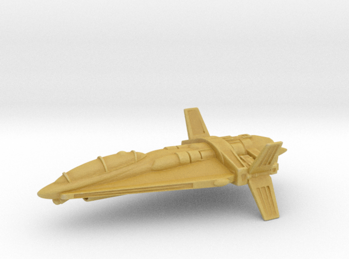 Deep Space Fighter 3d printed 