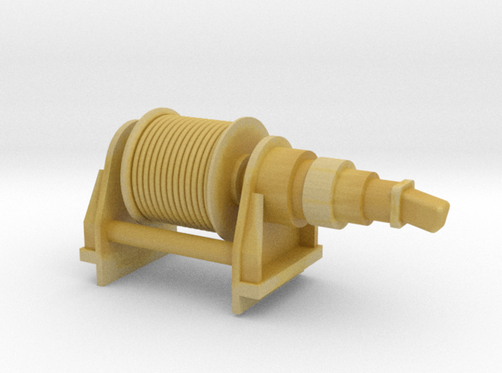 Hydraulic Winch 1:100 3d printed