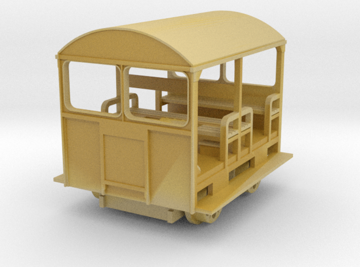 Wickham Trolley Car OO from TMC 3d printed 