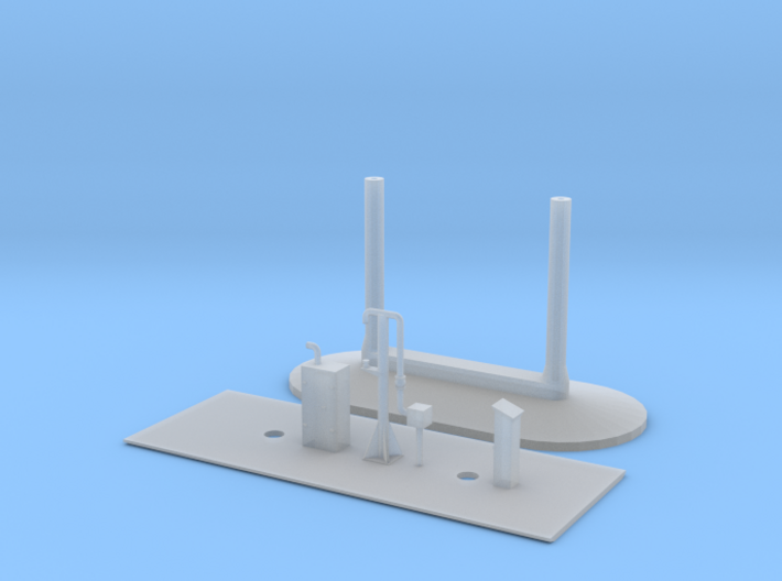Diesel Depot Re-fuelling Pump 148th canopy 2 part 3d printed
