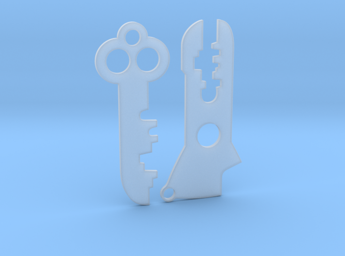 Futurama Planet Express Keys - Blades (2 of 2) 3d printed