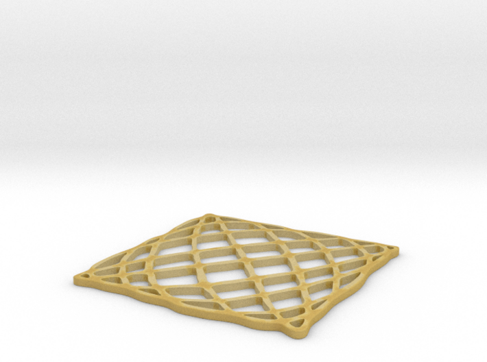 Lissajous Coaster 5:6 pi/2 3d printed 