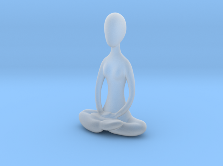 Yoga Lotus 3d printed