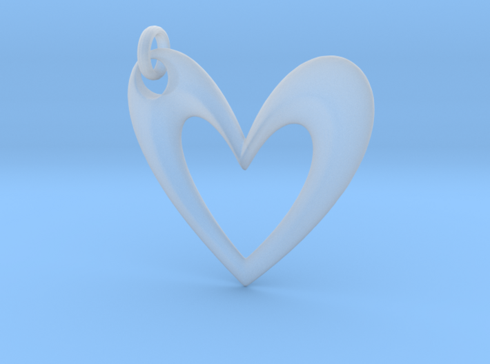 Simple Heart V 3d printed