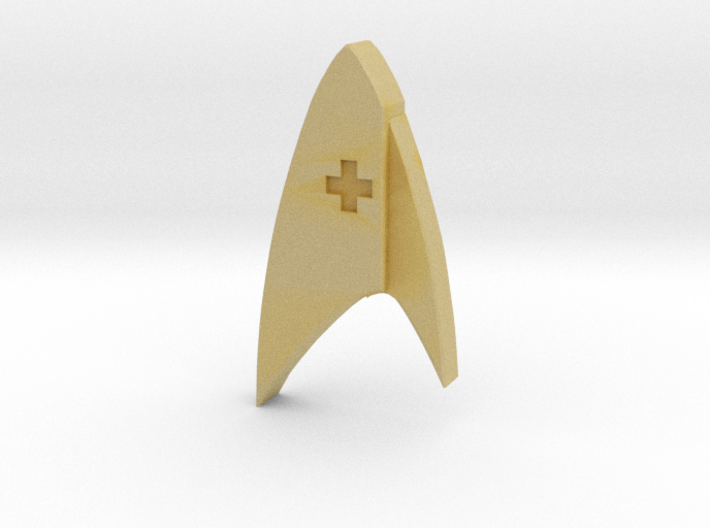 Star Trek Discovery Medical badge 3d printed