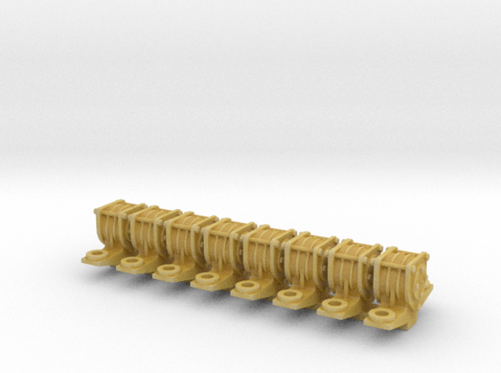 1:19 Scale FR Carriage Bogie Axleboxes 3d printed 