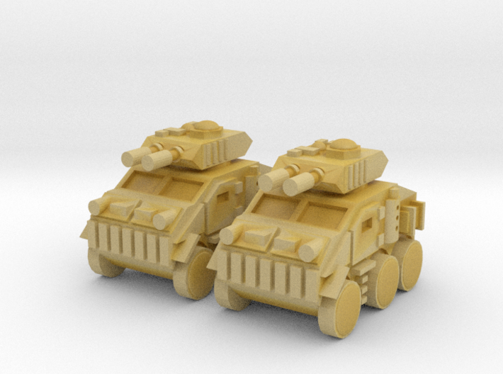 Heavy Mobile Beast Tank 3d printed 