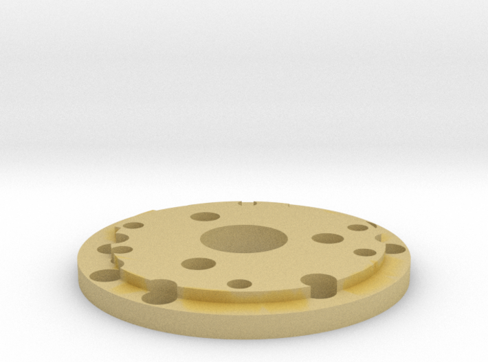 Chassis disk 3d printed