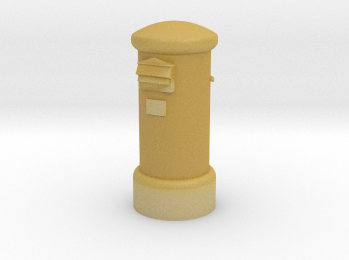 1/60 SpainPost Box / boîte postale espagnole 3d printed