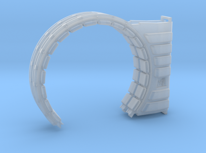 DeAgo Falcon Corridor - Turret Junction and Ring 3d printed