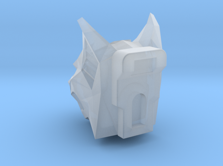 Wolf Head for Armiger-scale Knight 3d printed