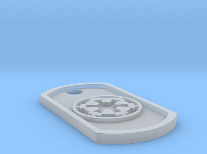 Star Wars Imperial Seal Themed Dog Tag 3d printed