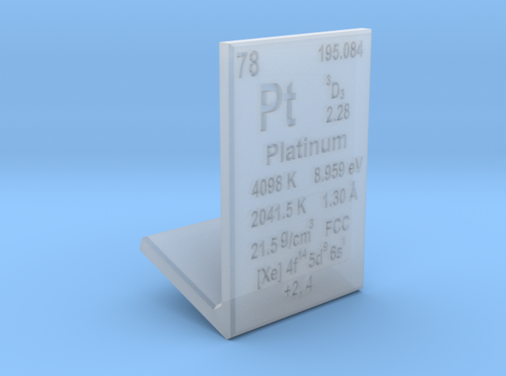 Platinum Element Stand 3d printed
