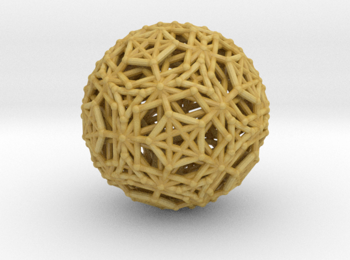 Dodeca &amp; Icosa hedron families forming a sphere 3d printed