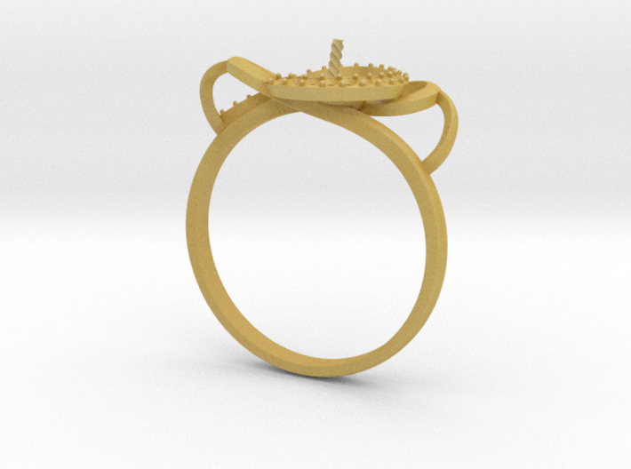 WOMEN RING 3D Printed Wax Resin - CAD-02 . 3d printed